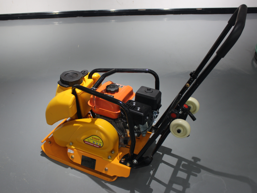 MTQT Construction Site 5.5Hp Gasoline Power C90 Small Plate Vibratory Compactor High Efficiency Honda/Lifan/Longxin Engine 1