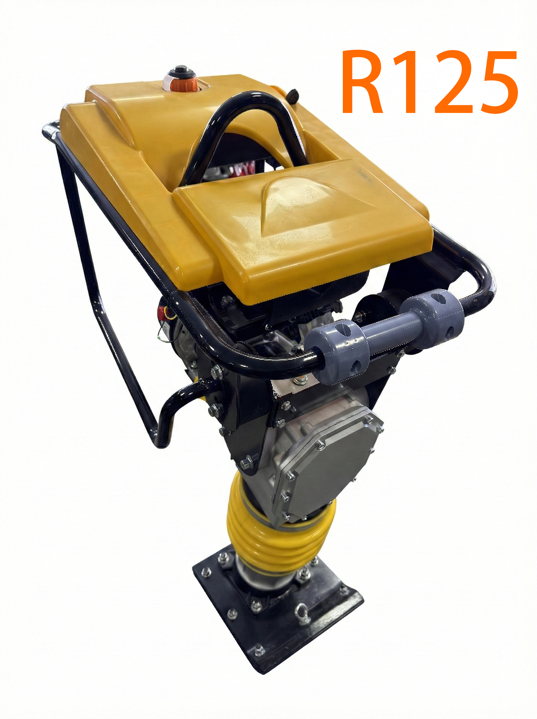Reliable Chinese Engine——R125-type High-quality Gasoline Soil Compactor with Abundant Supply, Reliable Quality and Customizable Options