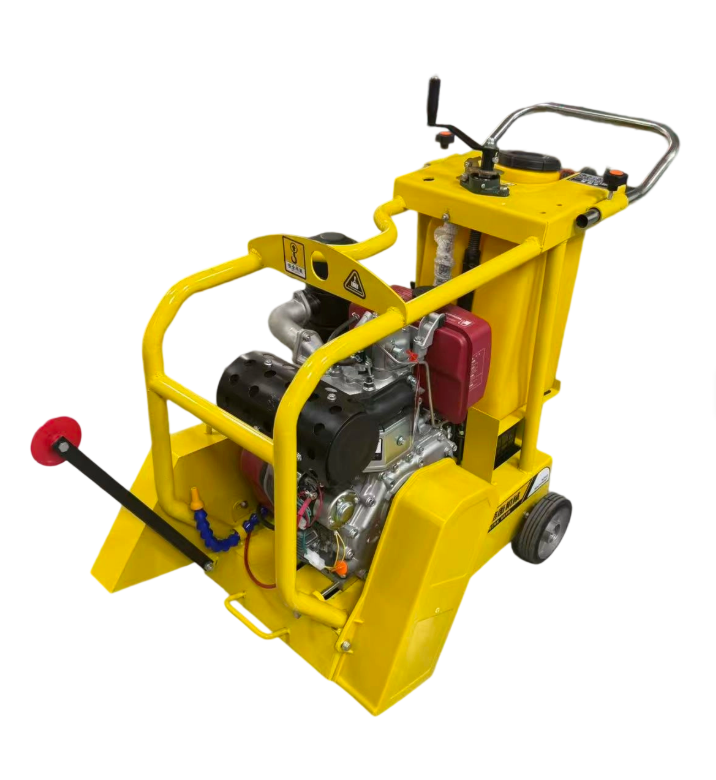 Changchai——High Quality Diesel Concrete Road Cutting Machine Handheld Floor Saw with Engine and Motor Core Components Included