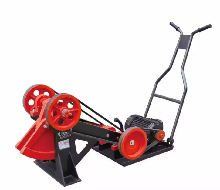 electric——High-efficiency frog-type design construction road roller